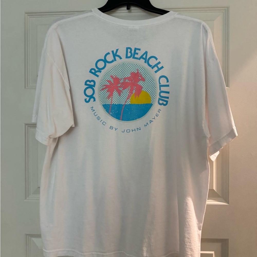 John Mayer Sob Rock Beach Club White T-Shirt